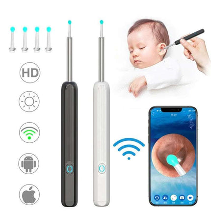 NE3 Ear Cleaner Otoscope Ear Wax Removal Tool With Camera LED Light Wireless Ear Endoscope Ear Cleaning Kit For I-phone Fendax 0