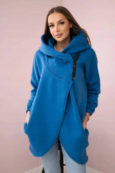 Women's Plus Size Solid Color Coat