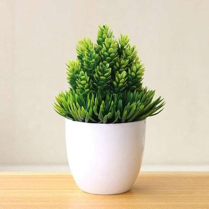 Artificial Potted Green Small Arborous Plants Fendax 0
