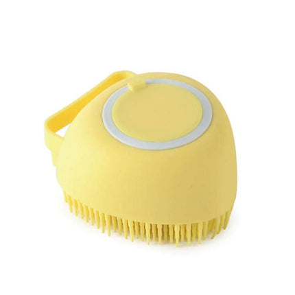Silicone Dog Bath Massage Gloves Brush Pet Cat Bathroom Cleaning Tool Comb Brush For Dog Can Pour Shampoo Dog Grooming Supplies Fendax 0