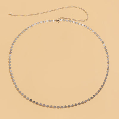 Willow Geometric Copper Chain Body Chain