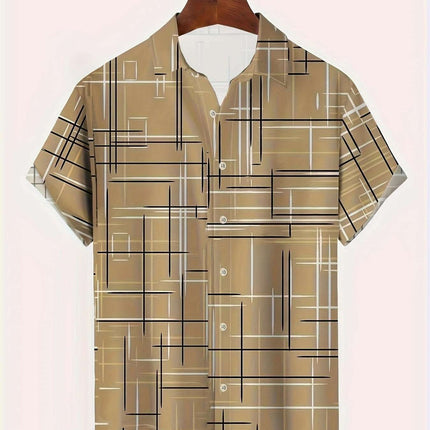 Fashion Printed Shirt Summer Menswear Printing Fendax 0