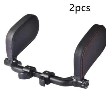 Car headrest pillow Sleep Adjustable Side Car Soft Travel Seat Headrest Auto Leather Support Neck Pillow Cushion car accessories Fendax 0