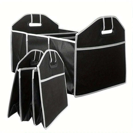 Car Multi-Pocket Trunk Organizer Large Capacity Folding Storage Bag Trunk Stowing And Tidying Trunk Organizer Car Accessories Fendax 5