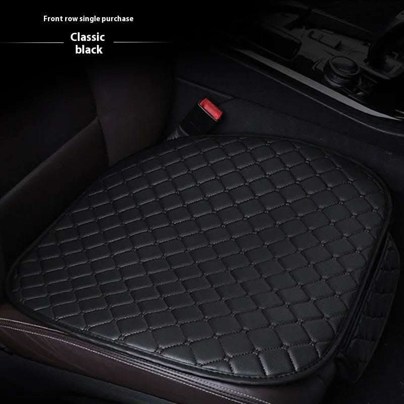 Car Seat Cushion Leather Single Non-slip Non-backrest Three-piece Set Car Mats Factory Delivery Fendax 0