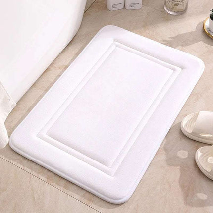 Simple Bathroom Non-slip Kitchen Bathroom Entrance Mat Fendax 0