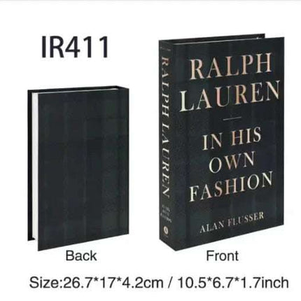Fashion Fake Books For Decoration Storage Luxury Decorative Fendax 0