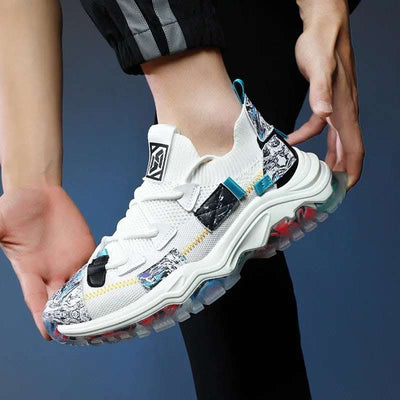 Flyknit Platform Dad Shoes Casual Sports Fendax 0