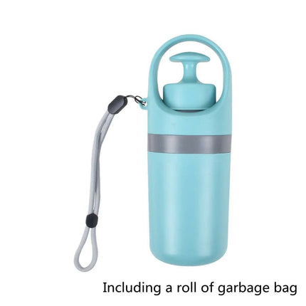 Portable Lightweight Dog Pooper Scooper With Built-in Poop Bag Dispenser Eight-claw Shovel For Pet Toilet Picker Pet Products Fendax 0