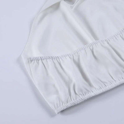 Women's Halter Short Sleeveless Top Fendax 0