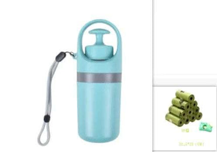 Portable Lightweight Dog Pooper Scooper With Built-in Poop Bag Dispenser Eight-claw Shovel For Pet Toilet Picker Pet Products Fendax 0