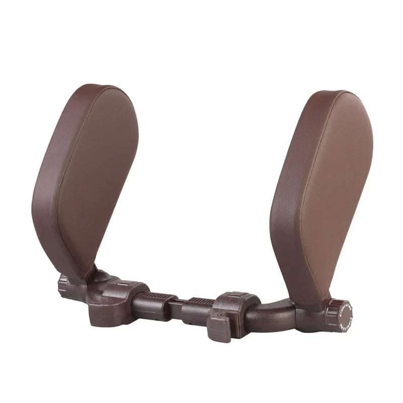 Car headrest pillow Sleep Adjustable Side Car Soft Travel Seat Headrest Auto Leather Support Neck Pillow Cushion car accessories Fendax 0