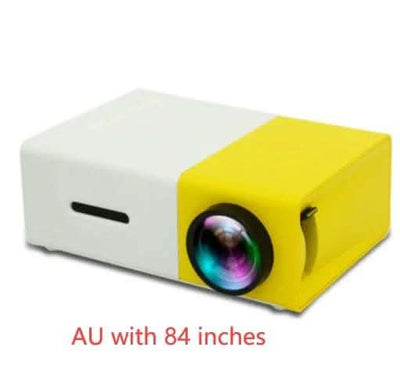 Portable Projector 3D Hd Led Home Theater Cinema HDMI-compatible Usb Audio Projector Yg300 Mini Projector Fendax 0