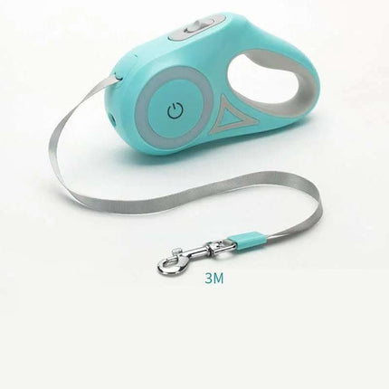 Dog Leash Retractable Leash And Dog Collar Spotlight Automatic Pet Dog Cat Traction Rope For Small Medium Dogs Pet Product Fendax 0