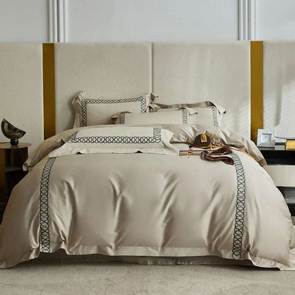 120 Pillow Cotton Four Piece Luxury Pure Cotton Duvet Cover Fendax 0