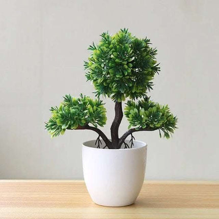 Artificial Potted Green Small Arborous Plants Fendax 0