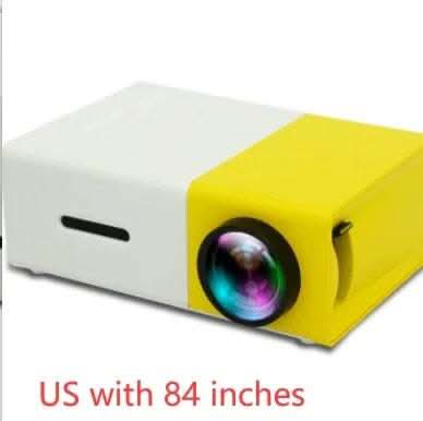 Portable Projector 3D Hd Led Home Theater Cinema HDMI-compatible Usb Audio Projector Yg300 Mini Projector Fendax 0