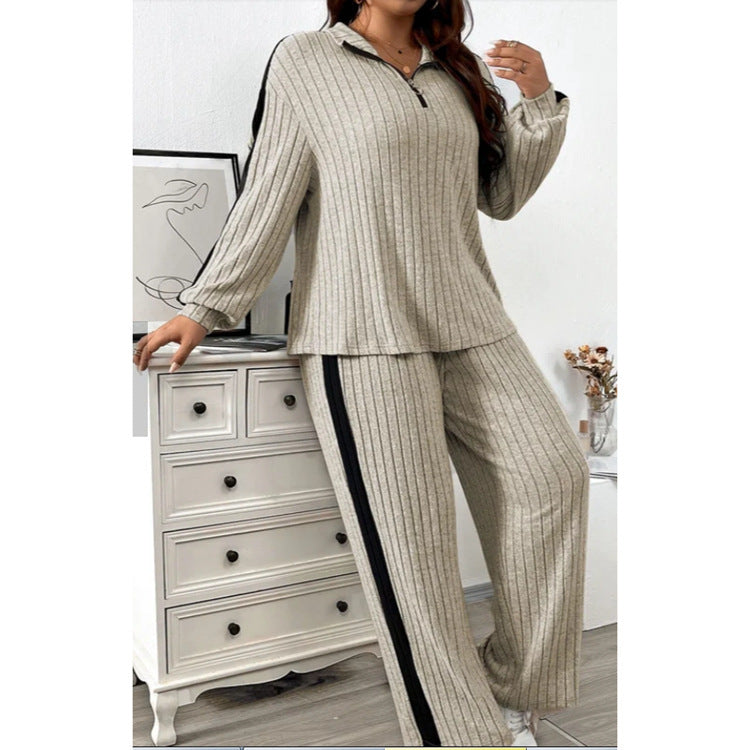 Women's Sweater Two-piece Set
