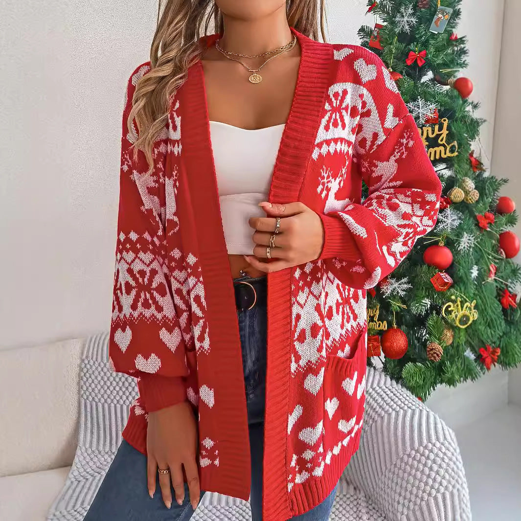 Christmas Women's Cardigan Knitwear