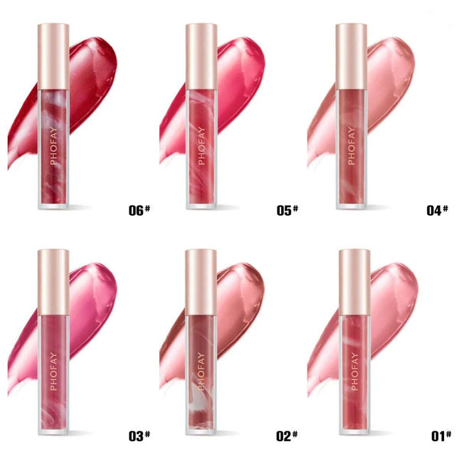 PHOFAY Rose Blooming Hydrating Lip Gloss Fendax 4