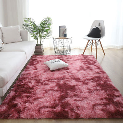 Living Room Plush Tie-dyed Carpet