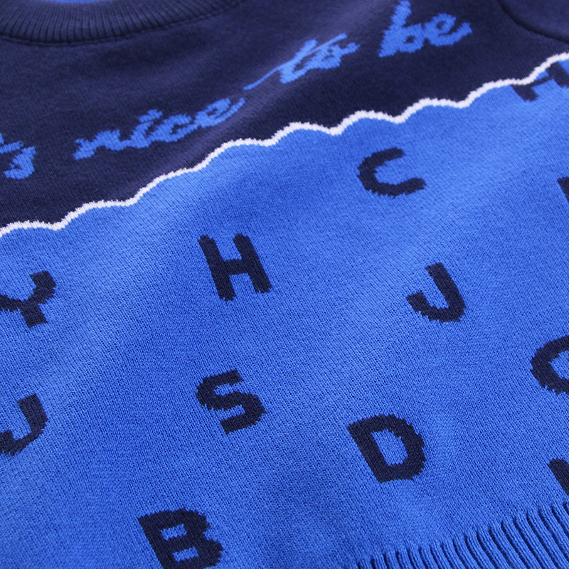 Double-layer Cotton Sweater