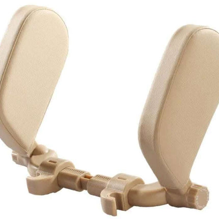 Car headrest pillow Sleep Adjustable Side Car Soft Travel Seat Headrest Auto Leather Support Neck Pillow Cushion car accessories Fendax 0