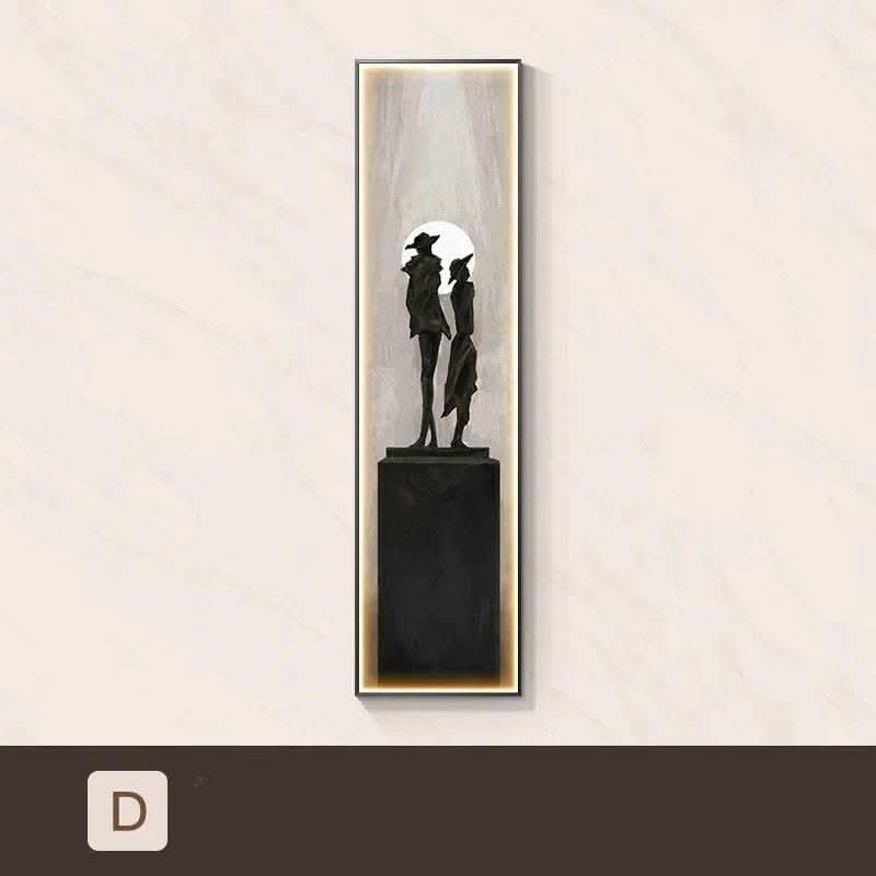 Modern Light Luxury Led Luminous Entryway Decorative Painting Fendax 0