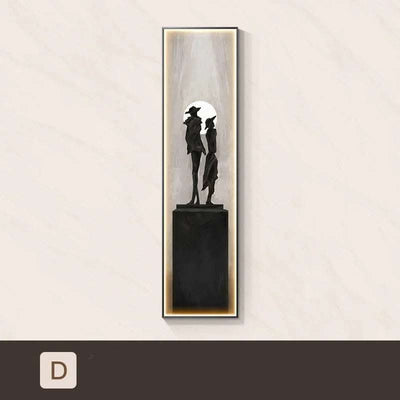 Modern Light Luxury Led Luminous Entryway Decorative Painting Fendax 0