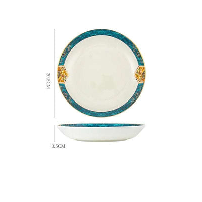 Dinner Plates Ceramic Steak Plate Web Porcelain Fendax 0