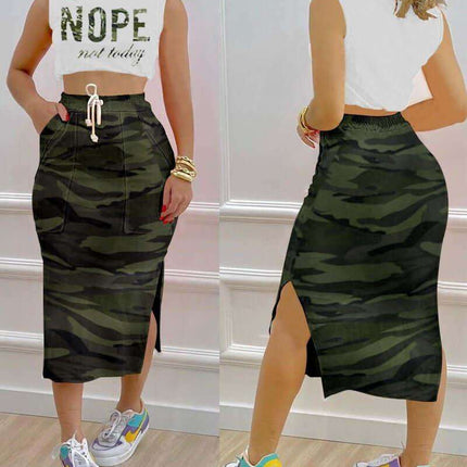 Fashion Casual Urban Leisure Women's Clothing Skirts Suit Fendax 0