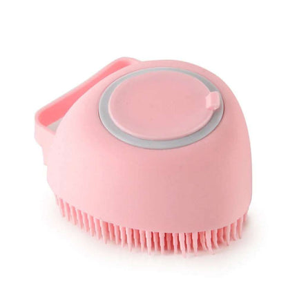 Silicone Dog Bath Massage Gloves Brush Pet Cat Bathroom Cleaning Tool Comb Brush For Dog Can Pour Shampoo Dog Grooming Supplies Fendax 0