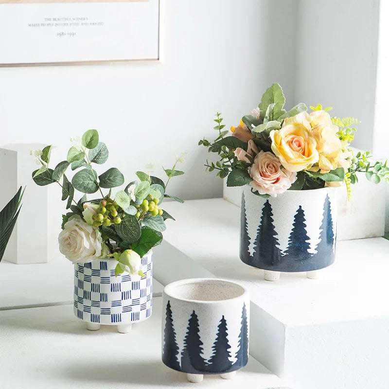 Succulents Potted Plants Pots Green Plants Simple Flowers