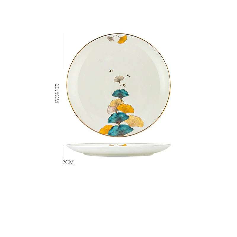 Dinner Plates Ceramic Steak Plate Web Porcelain Fendax 0