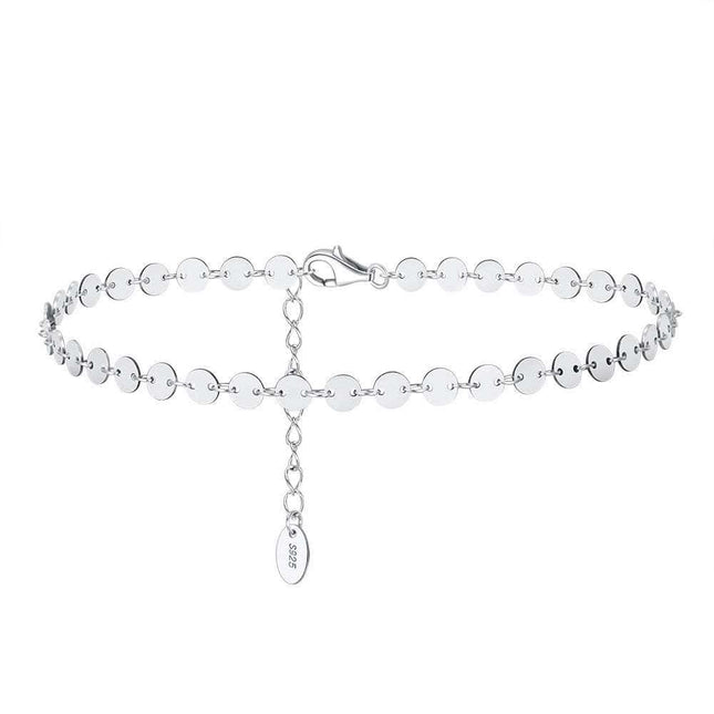 Fashion Women's Sterling Silver Feet Chain Fendax 0