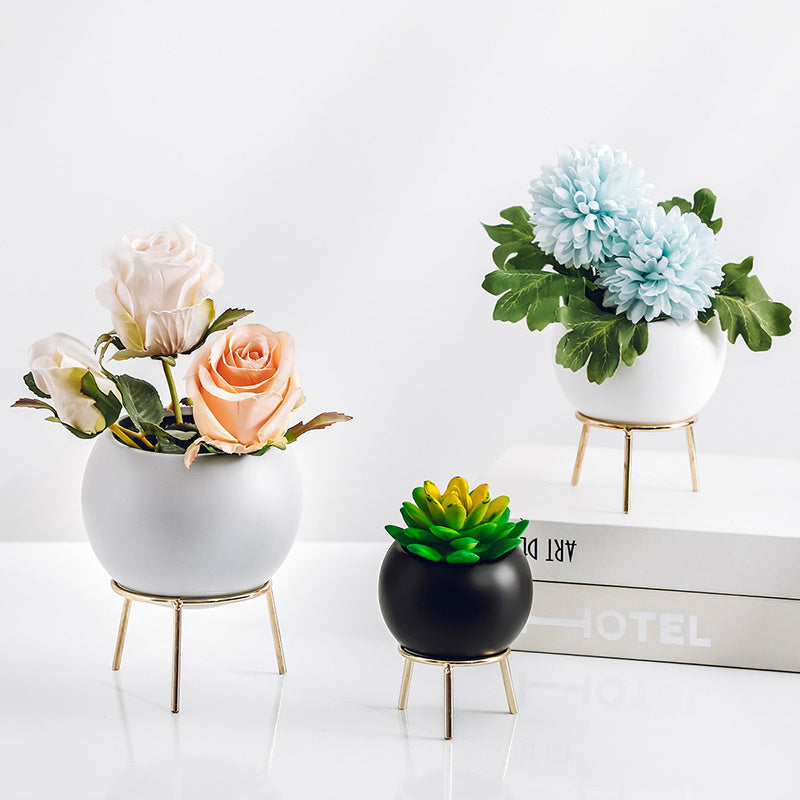 Plant potted ornaments