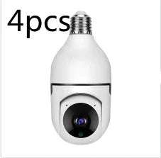 WiFi CAMERA 1080P Bulb 4X Zoom Camera E27 Home 5GWiFi Alarm Monitor Fendax 0