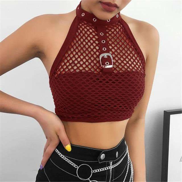 Sexy Wrapped Chest Comfortable Fashion Vest Top Short Sleeveless Top Fendax 0