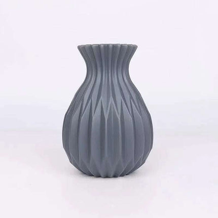Pineapple Plastic Vase Flower Arrangement Home Display Modern Light Luxury Simulation Fendax 0