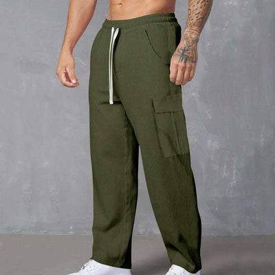 Autumn Retro Leisure Cargo Men's Versatile Loose-fitting Wide-leg Trousers Fendax 0