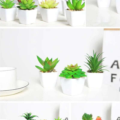 Simulated succulents mini potted plants Fendax 0