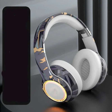 Bluetooth Headphones 5.2 Pluggable Illumination Fendax 0