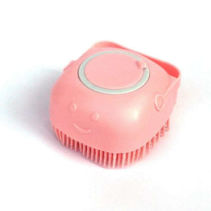 Silicone Dog Bath Massage Gloves Brush Pet Cat Bathroom Cleaning Tool Comb Brush For Dog Can Pour Shampoo Dog Grooming Supplies Fendax 0
