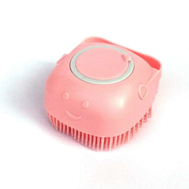 Silicone Dog Bath Massage Gloves Brush Pet Cat Bathroom Cleaning Tool Comb Brush For Dog Can Pour Shampoo Dog Grooming Supplies Fendax 0