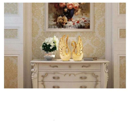 Gold-plated swan ornaments Fendax 0