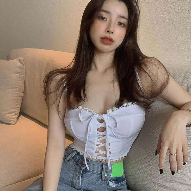 Ladies Sling Outer Vest Summer Halter Top Fendax 0