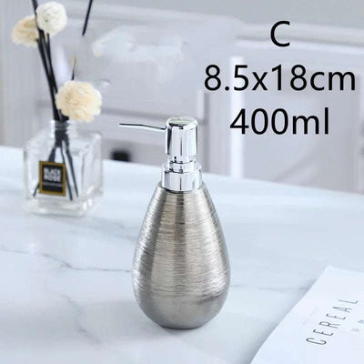 Handmade Retro Brushed Ceramic Bathroom Five-piece Bathroom Toilet Set Fendax 0