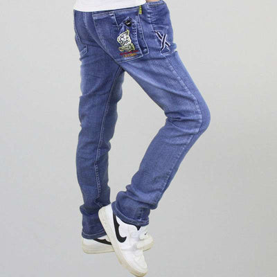 Boys Casual Pants Straight Stretch
