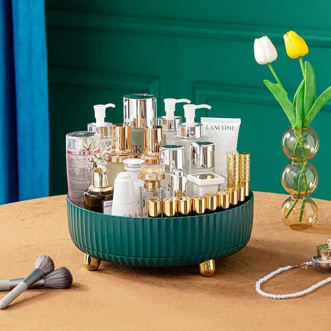Home Light Luxury Cosmetic Storage Box Can Be Rotated Fendax 0