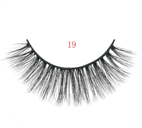 3 pairs of natural false eyelashes